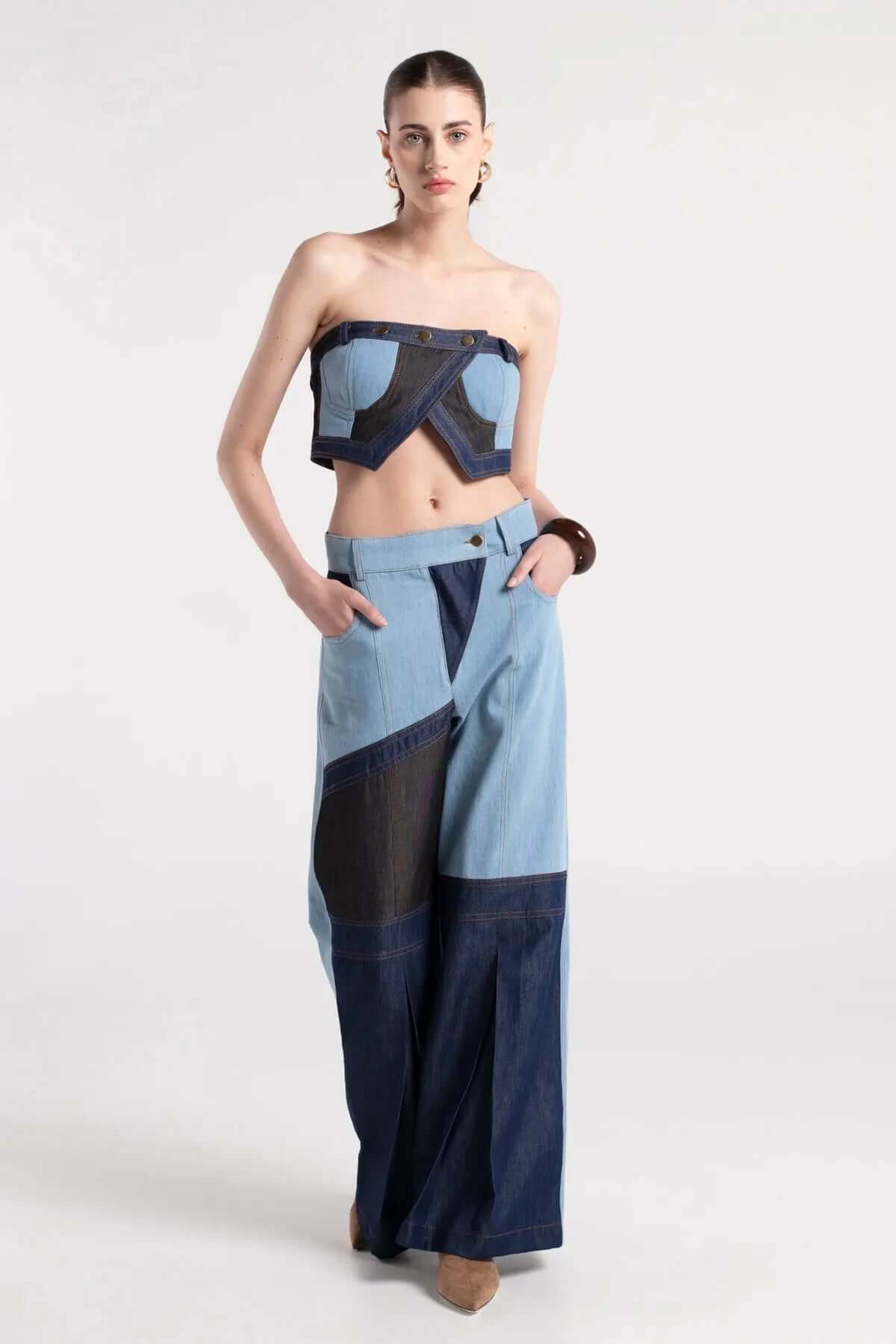 HANS - Denim Bustier MAYAMU