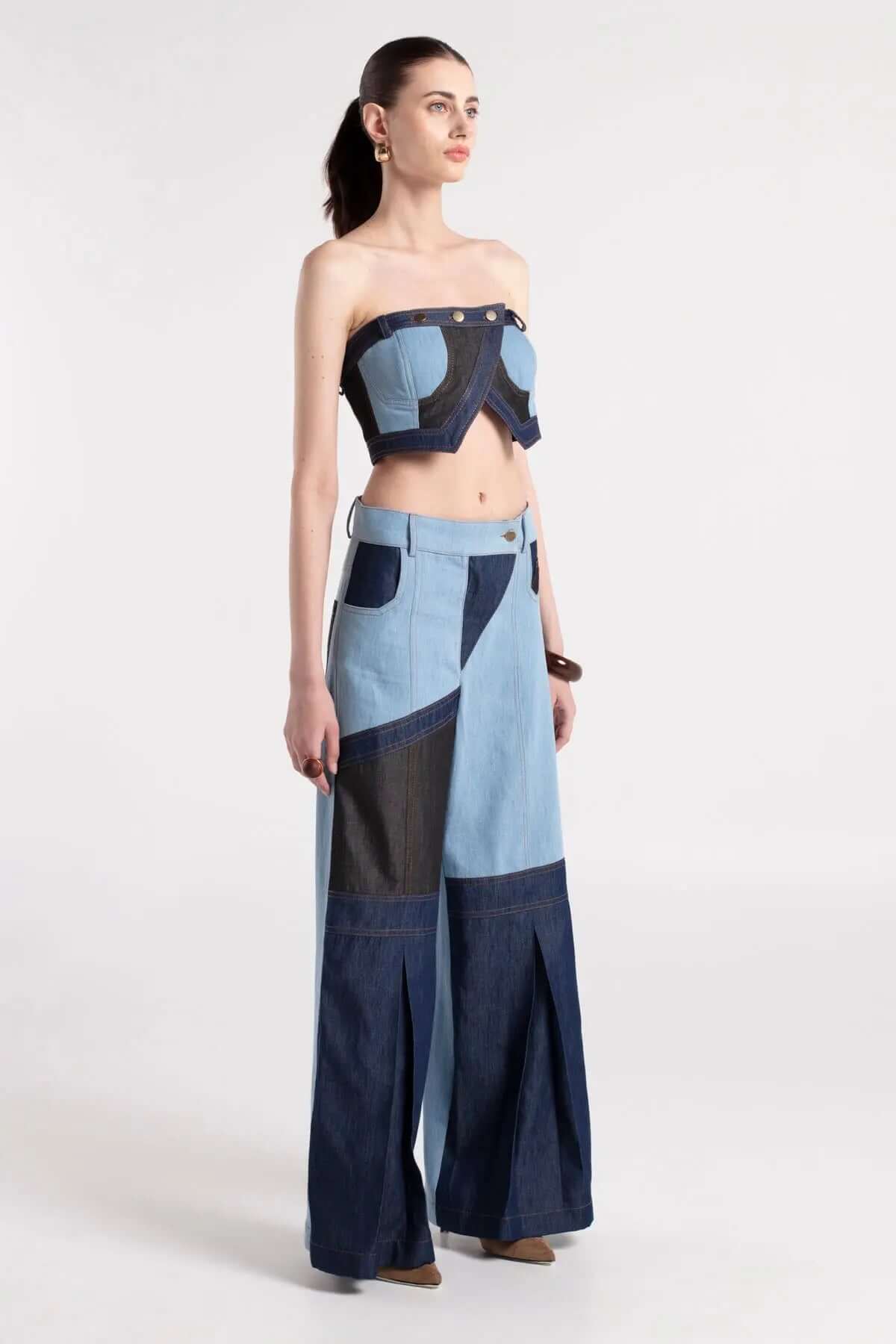 HANS - Denim Bustier MAYAMU