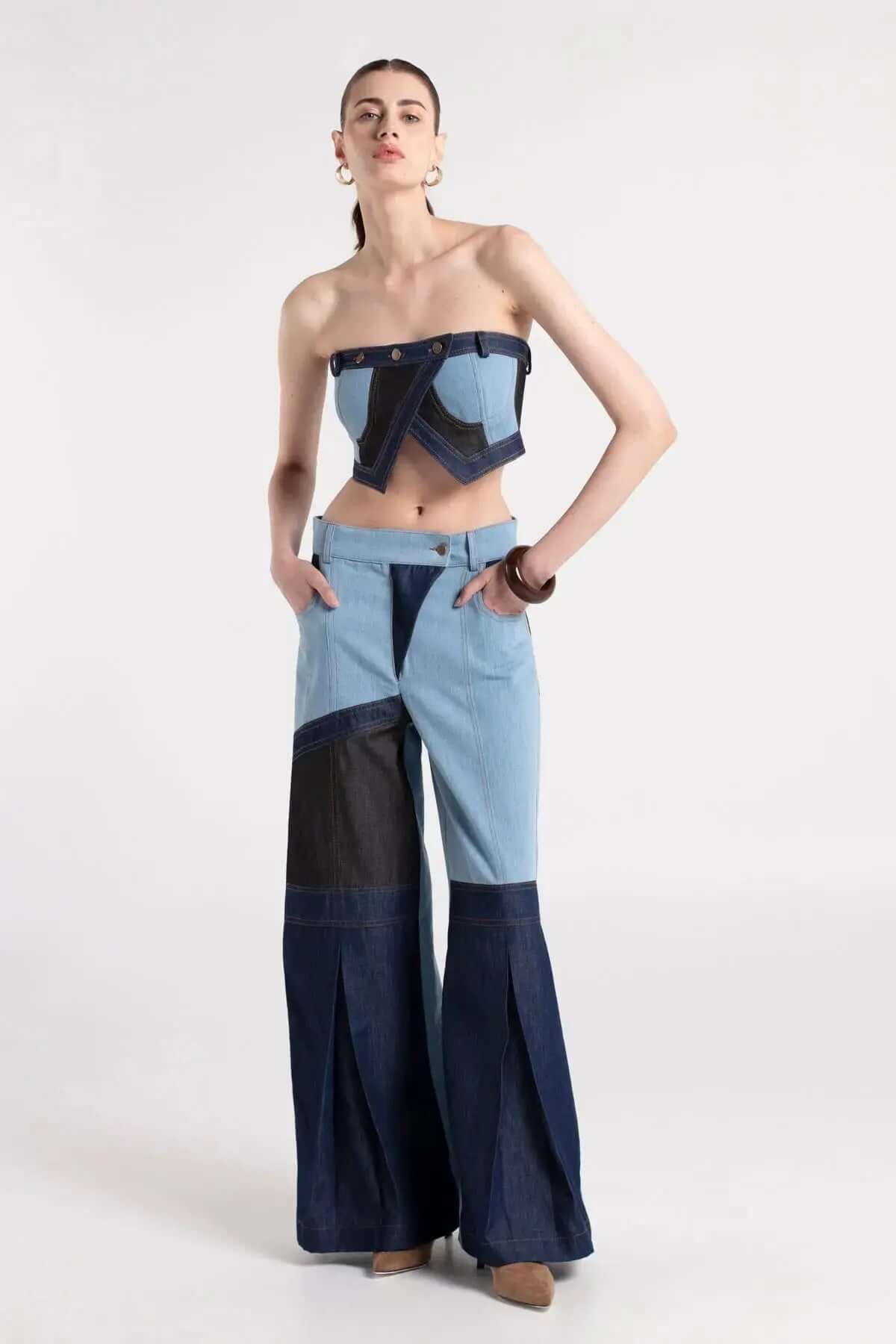 HANS - Denim Bustier MAYAMU